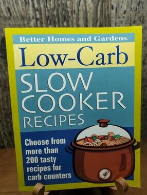 Better Homes And Gardens Low Carb Slow Cooker Recipes Paperback 2003 Vintage